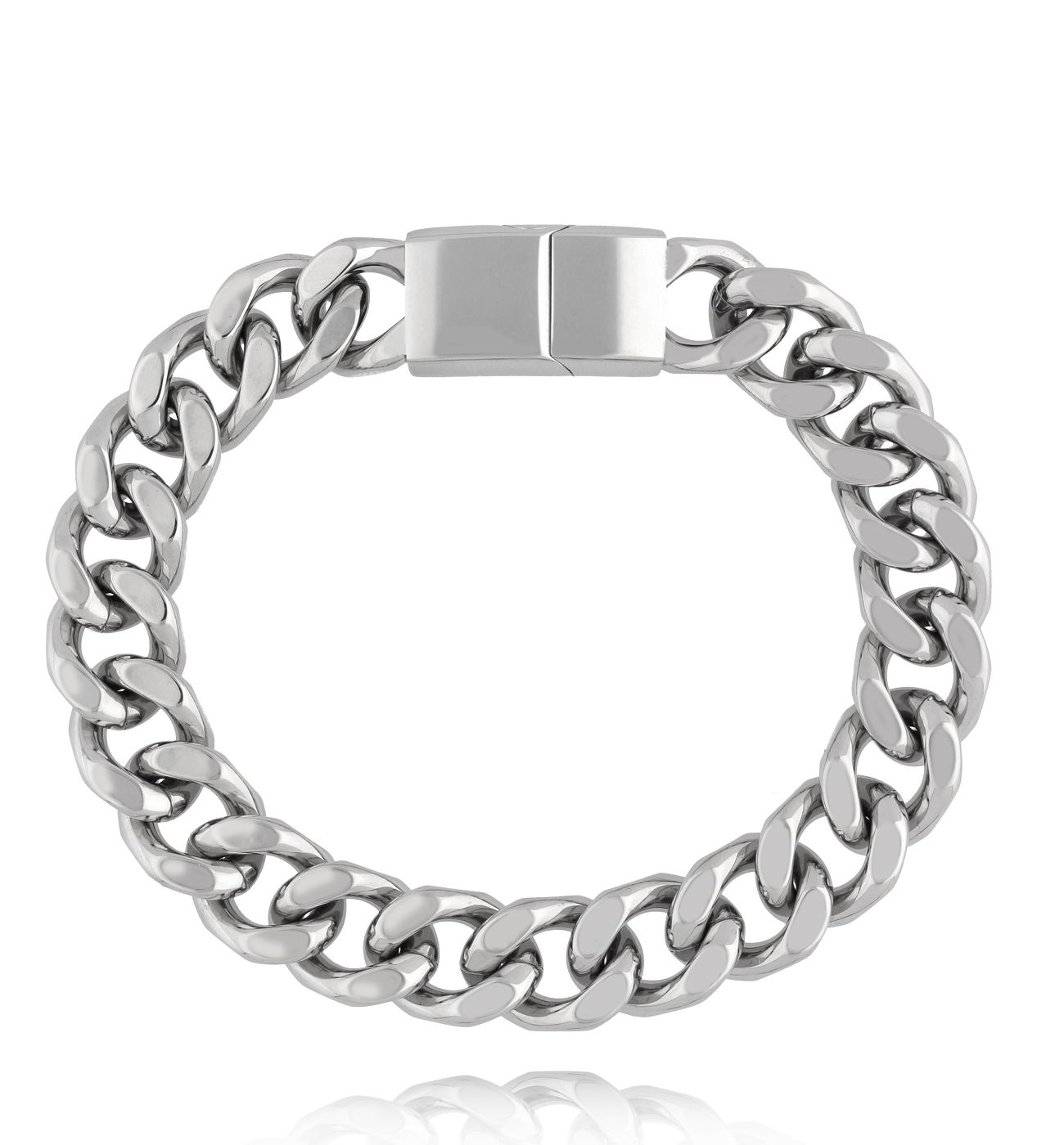 Bransoletka z łańcuchem srebrnym BMITC0823