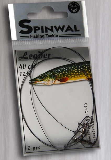 Spinwal Przypon Wolframowy Leader 40cm 12kg