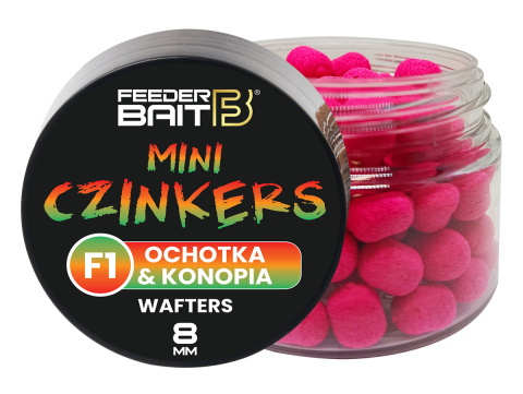 Feeder Bait Mini czinkers F1 ochotka & konopia