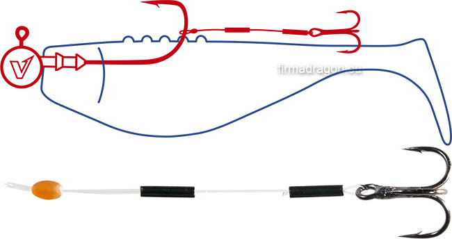 Dragon dozbrojka sandaczowa 8/4cm 8kg