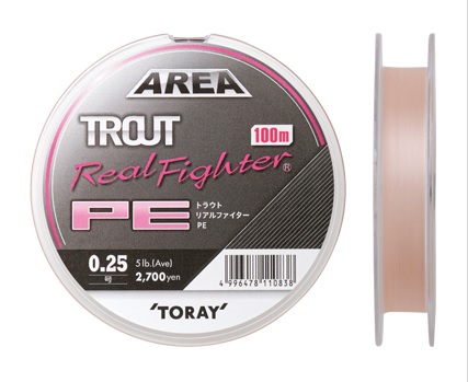 Toray Plecionka Trout Real Fighter PE#0.25 5lb 100m / 0,083mm