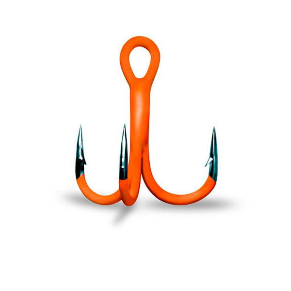 Gurza Kotwica Round Treble ST-36 UV Orange #3/0