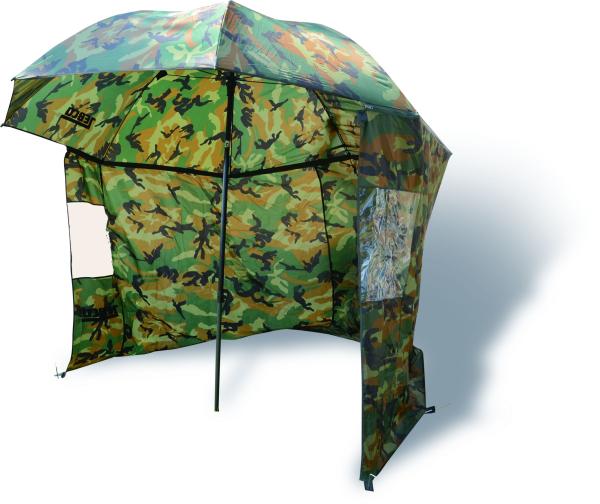 Zebco Parasol z bokami Camou 2,2m