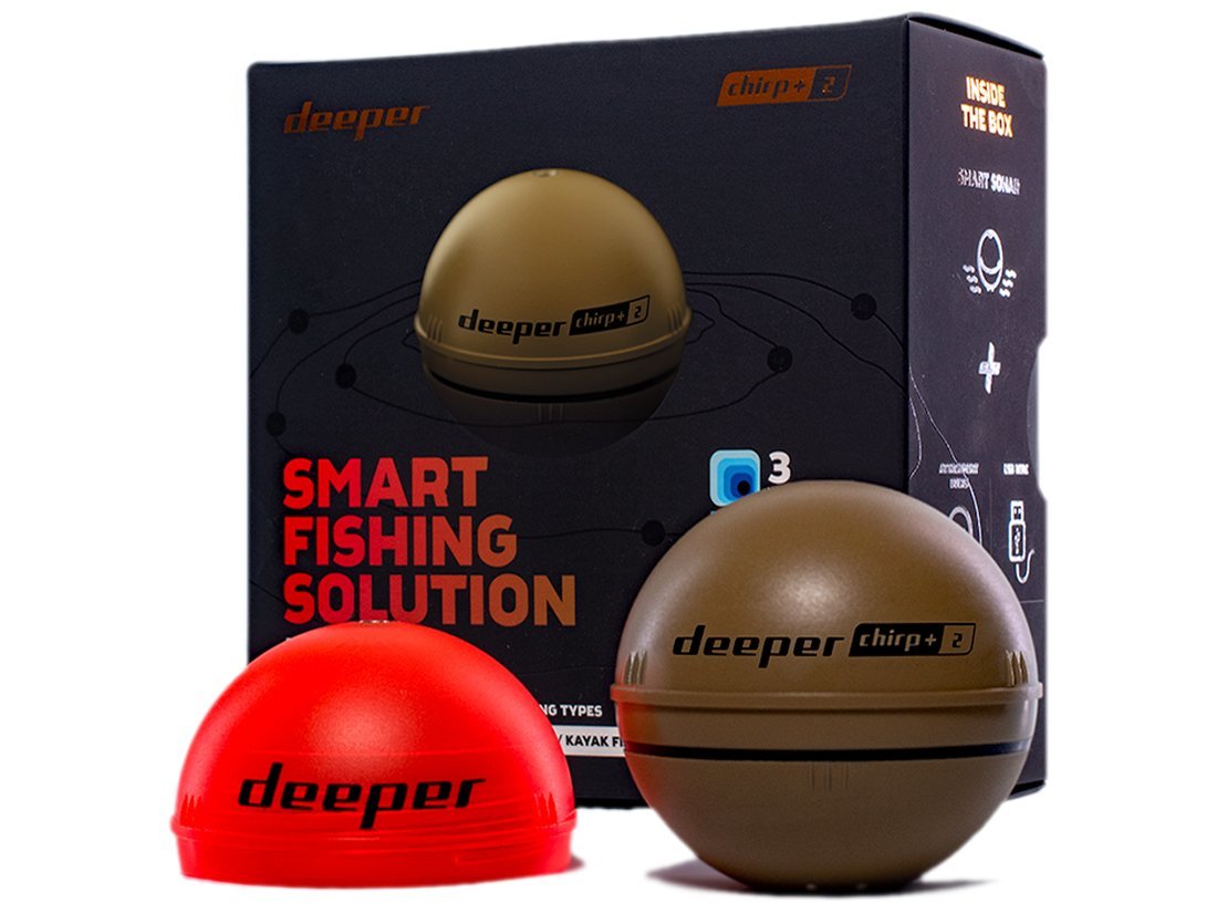 Deeper Echosonda Smart Sonar Chirp+ 2 + Gratis Flexible Arm 2.0