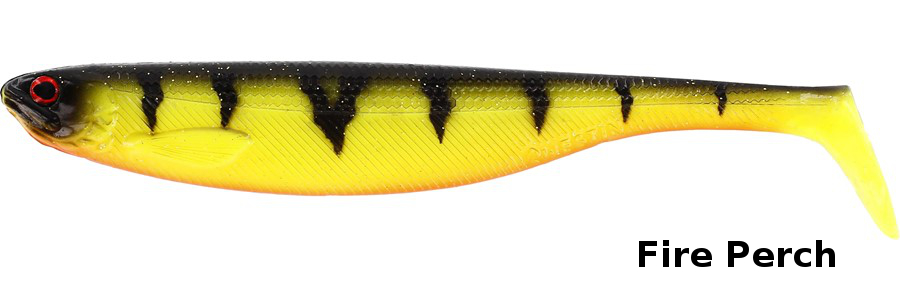 Westin Guma Shad Teez Slim 10cm Fire Perch
