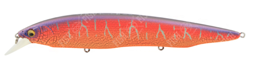 MegaBass Wobler Kanata Ayu Floating 16cm Mat Red Lizard