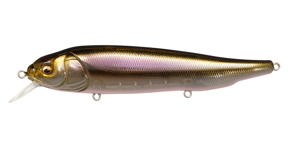 Megabass Wobler Lates Feeding Woofer 120mm HT WAKASAGI