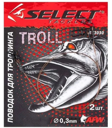 Select Przypon Troll 1x7 30cm 12kg 2szt