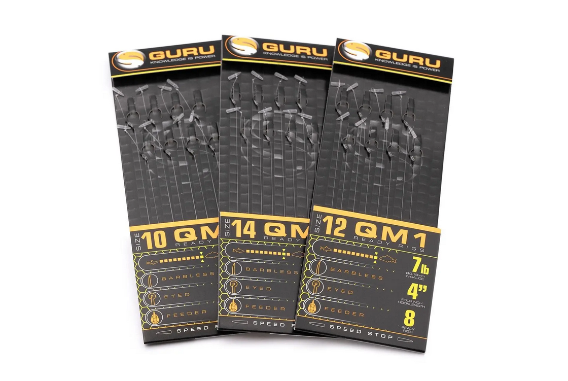 Guru Haczyki Z Przyponem QM1 Rigs Speedstop 10cm Nr 12
