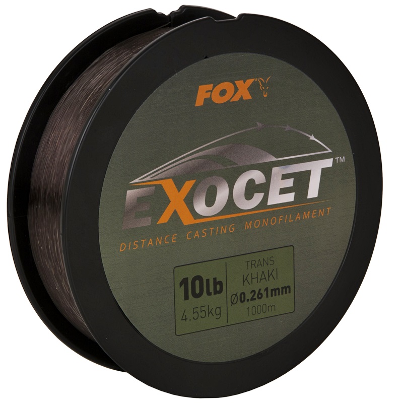 FOX Żyłka EXOCET Mono Trans Khaki 1000M