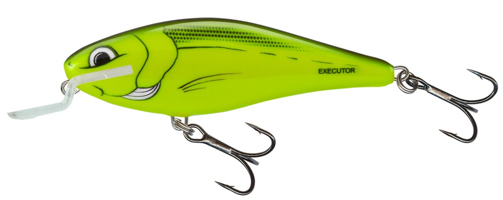 Salmo Wobler Rattlin Executor Pływający Chartreuse 7cm