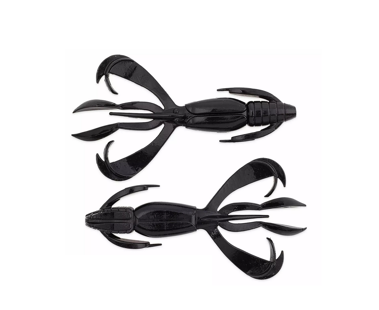 Keitech Przynęta Crazy Flapper 2,8" 7,1cm 001S Black