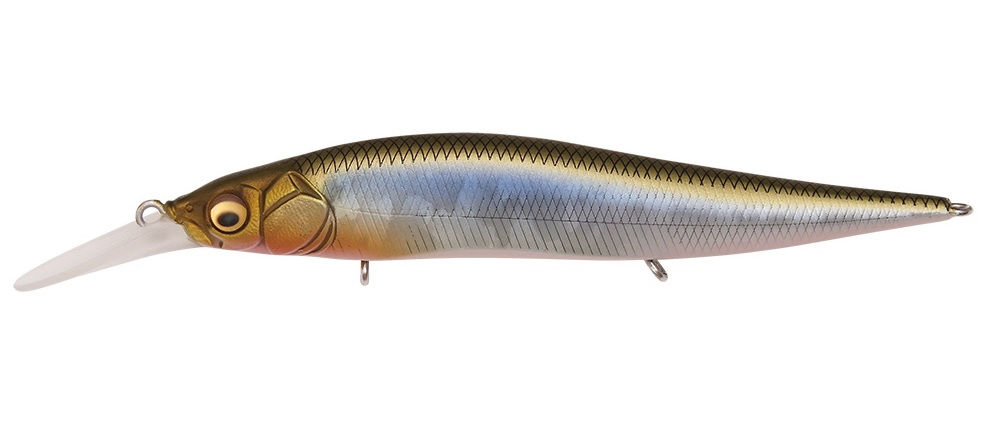 Megabass Wobler Vision ONETEN+1 Jr. 98mm Frozen Wakasagi