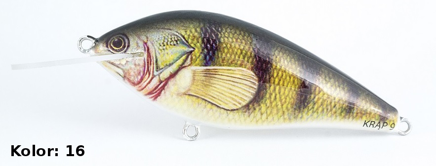 Bonito Wobler Krąp 9cm SDR Pływający #16