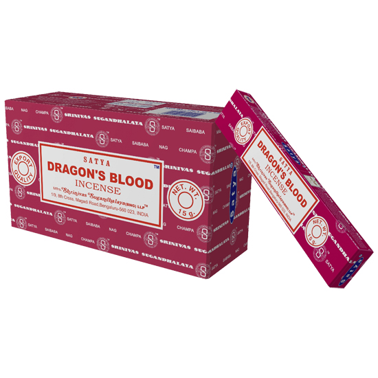 Kadzidełka SATYA Dragon's Blood (smocza krew) - 15g