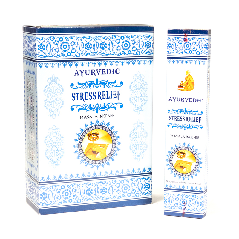 Kadzidełka AYURVEDIC Stress Relief (antystresowe) - 15g