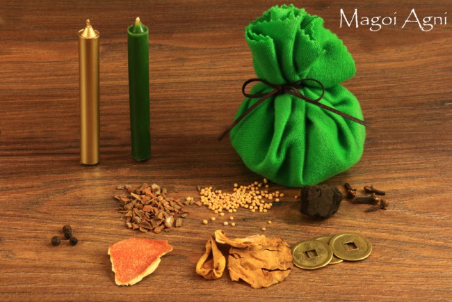 Rytuał Bogactwa - Zielona Sakiewka przyciągająca pieniądze