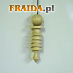 Wahadło Izis 4 D buk (12 cm)