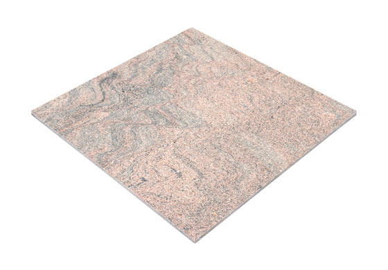 Płytki granitowe Multicolor Red 60x60x1,5 cm płomieniowane