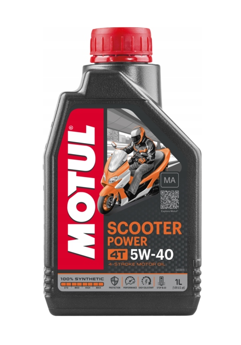 MOTUL SCOOTER POWER 4T 5W40 1L - Petrostar