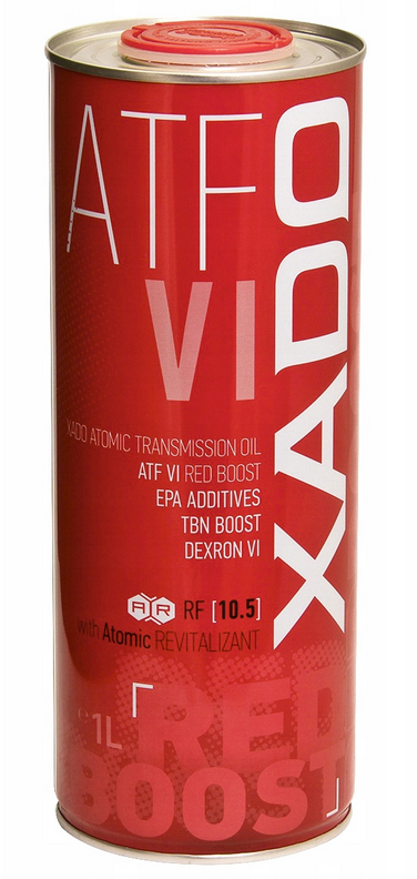 XADO ATOMIC OIL RED BOOST ATF VI 1L - Petrostar