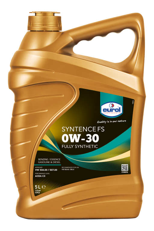 EUROL SYNTENCE FS 0W30 C3 504/507 5L - Petrostar