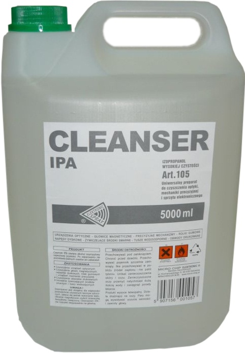 MICRO-CHIP CLEANSER IPA 99.9% 5L - Petrostar