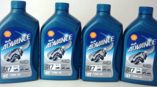 SHELL ADVANCE VSX AX7 15W50 4T 4L - Petrostar