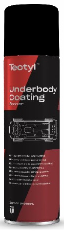 VALVOLINE TECTYL BODYSAFE UNDERBODY COATING BRĄZ 500ML - Petrostar
