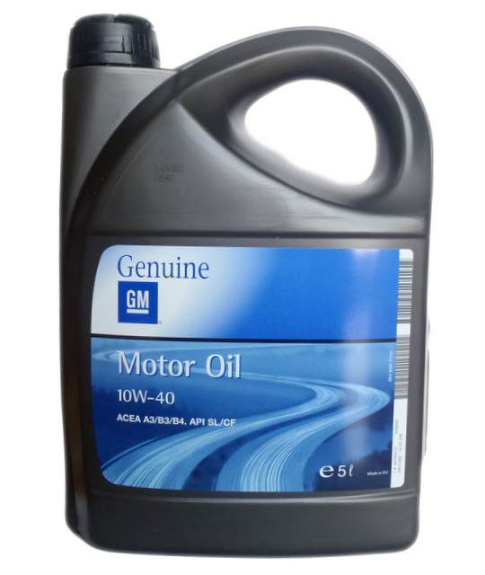 GM MOTOR OIL 10W40 5L - Petrostar