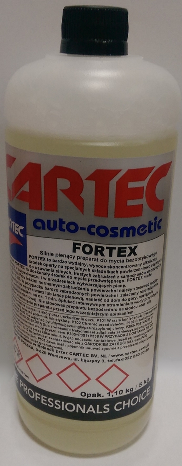 CARTEC FORTEX 1.1KG AKTYWNA PIANA KONCENTRAT - Petrostar