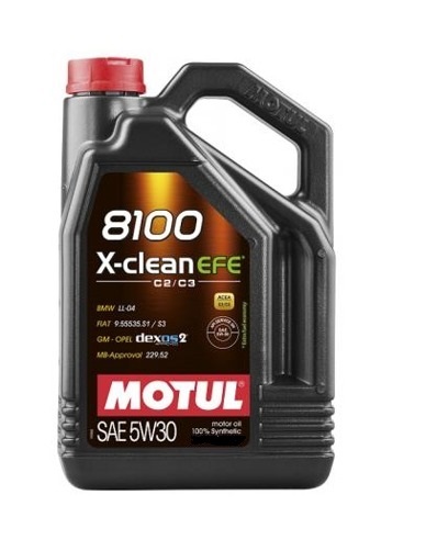 MOTUL 8100 X-CLEAN EFE 5W30 4L - Petrostar