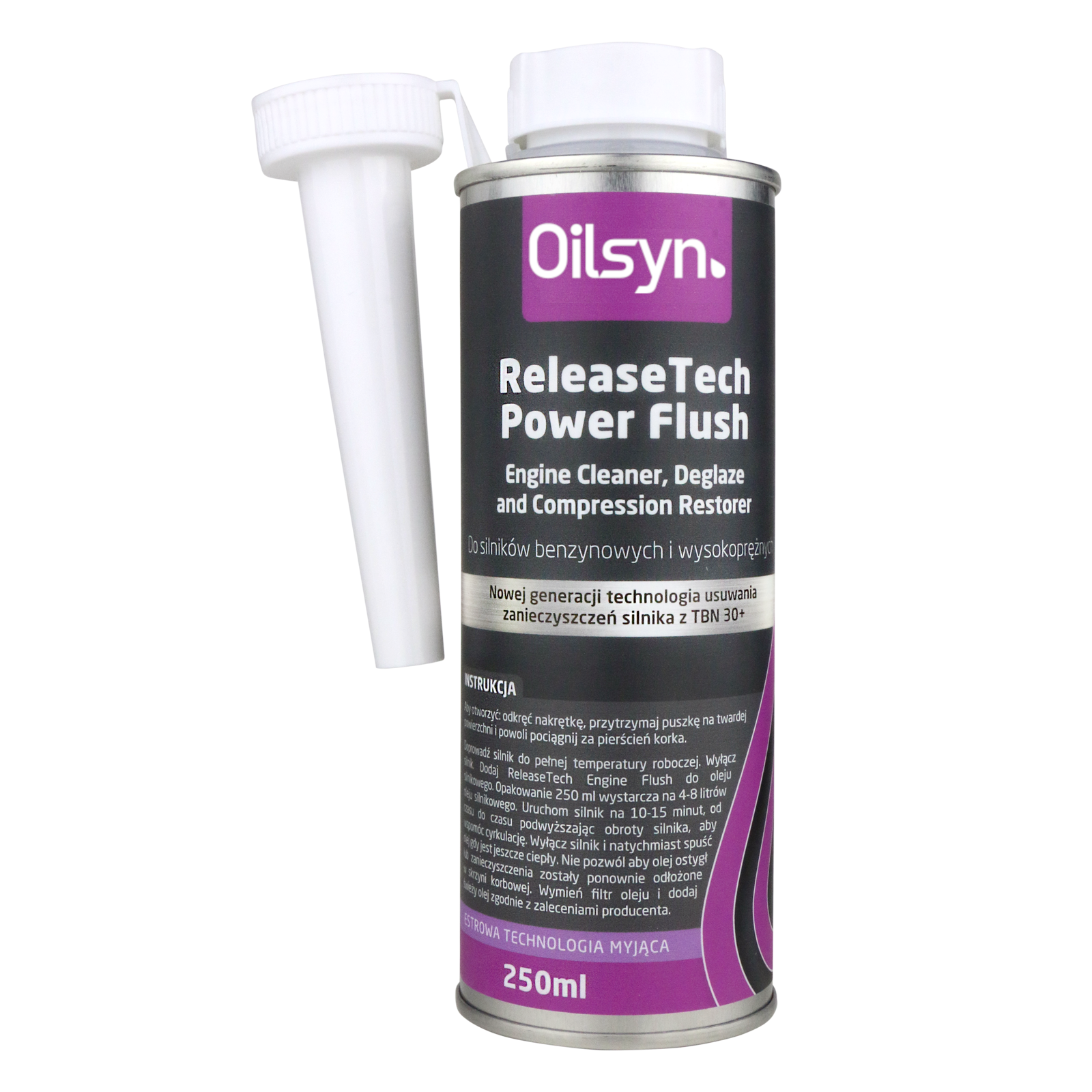 OILSYN RELEASETECH POWER FLUSH PŁUKANKA 250ML - Petrostar