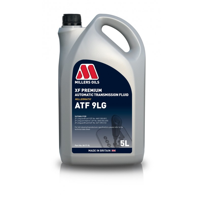 MILLERS OILS XF PREMIUM ATF 9 LG 5L - Petrostar