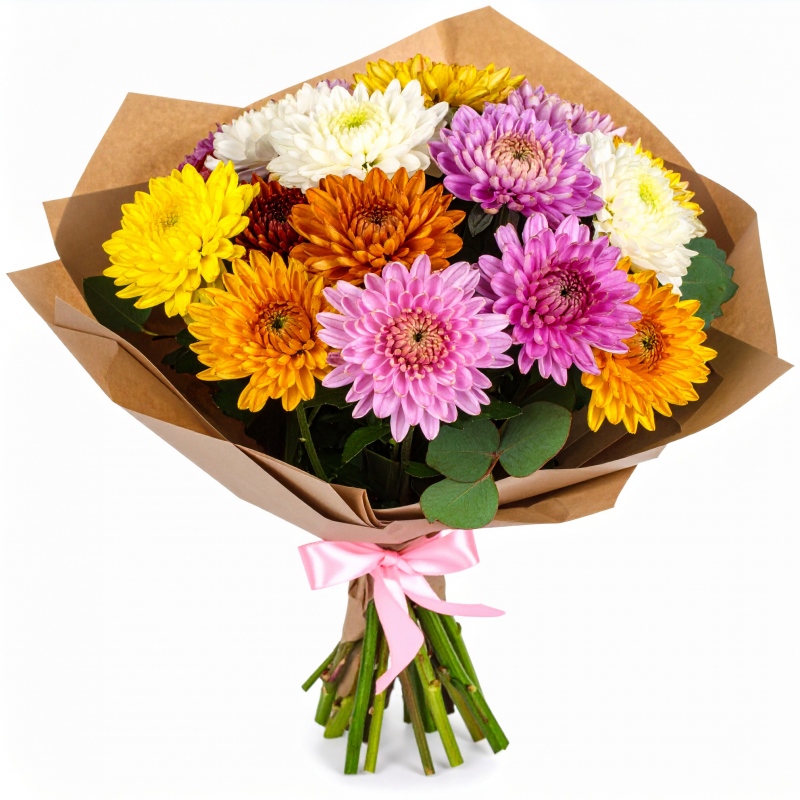 Bukiet z chryzantem