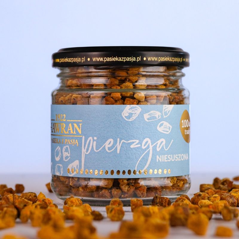 Pierzga pszczela niesuszona 110g - Pasieka z Pasją Hawran