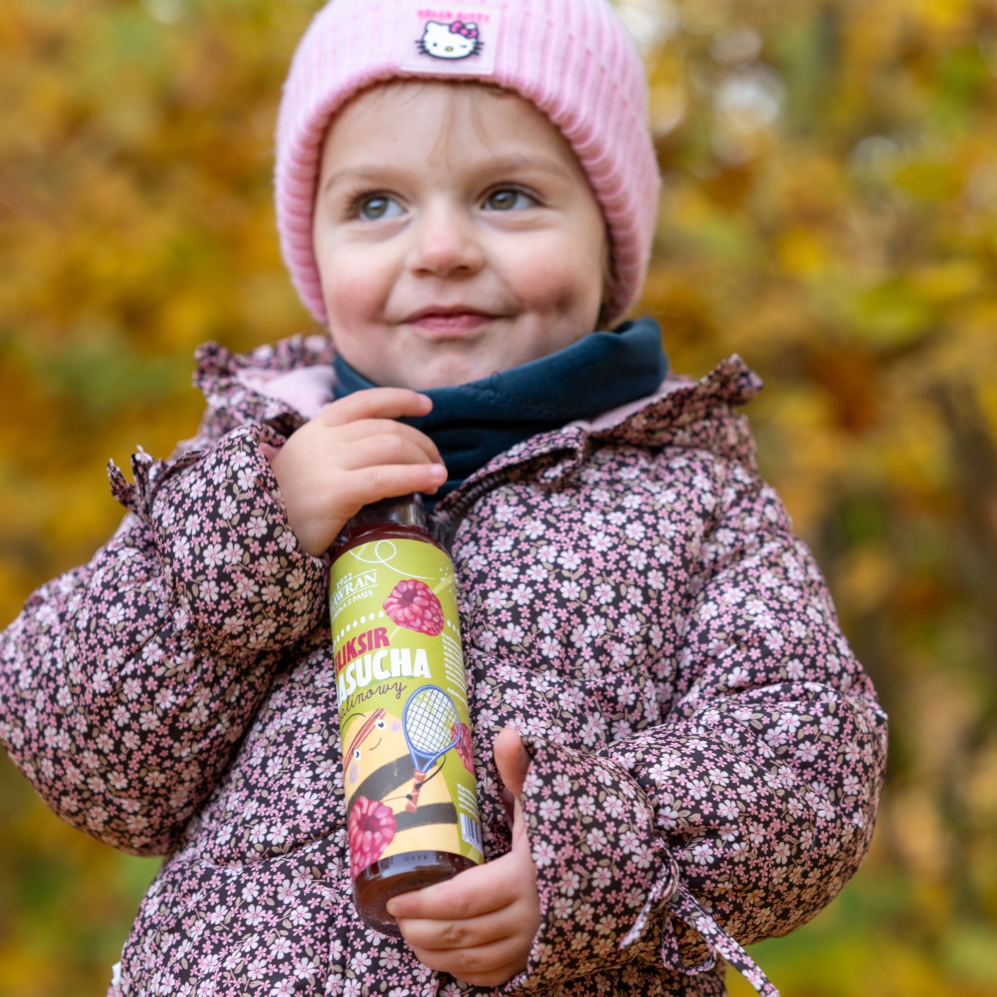 Oxymel: Eliksir Łasucha malinowy 250ml - Pasieka z Pasją Hawran