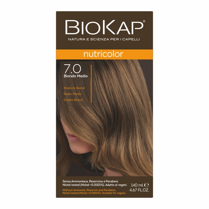 Farba Biokap Nutricolor, 7.0 Średni Blond