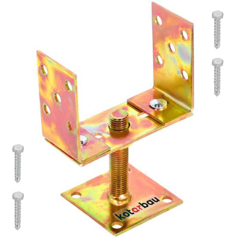 Podstawa słupa KOTARBAU przykręcana u 120-160 mm wspornik kotwa na stopce 1 szt.