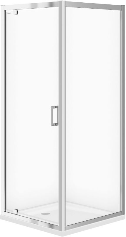 Kabina prysznicowa Cersanit Arteco 80x80 cm chrom/szkło przezroczyste 1 szt.