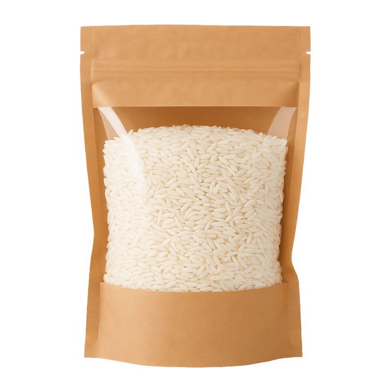 Doypack Neopak ECO KRAFT - Duże Okno - 750ml - 100 szt.