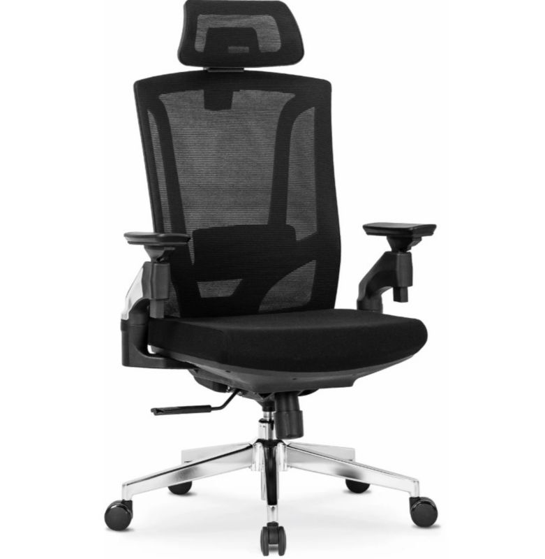 Fotel Obrotowy Willy Mebel Elite Ergonomiczny Czarny 1 szt