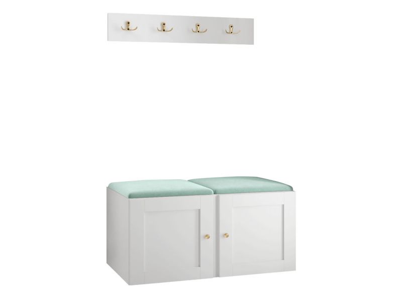 Zestaw MIRJAN 24 Orion Ramiro VI biały + miętowy 1 kpl.