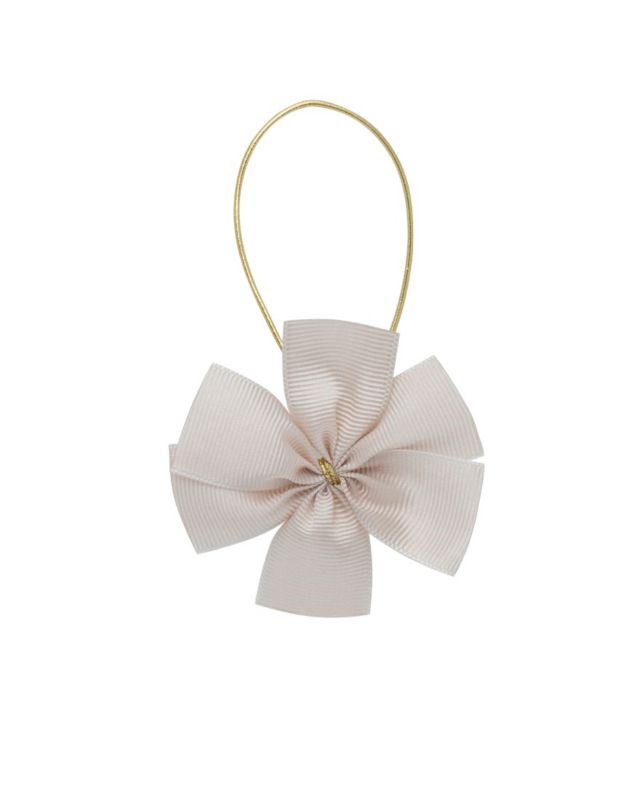 Kokarda Neopak ryps 25mm - Beżowa - gumka 10 szt.