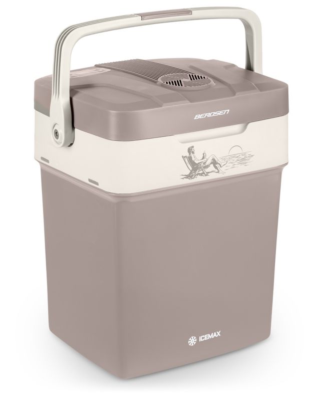 Lodówka turystyczna Berdsen samochodowa 12V/230V USB 29l szara 1 szt.