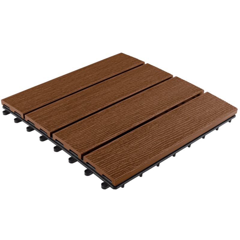 Podest kompozytowy DLH 30 x 30 cm czekolada