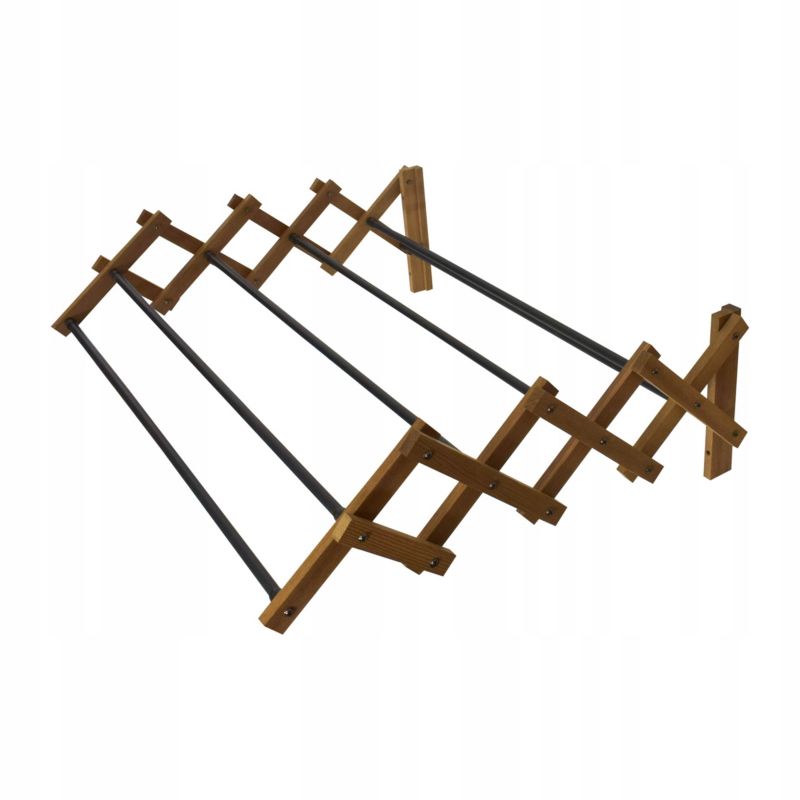 Suszarka na pranie Rodeno 80 cm drewniana harmonijkowa 1 szt.