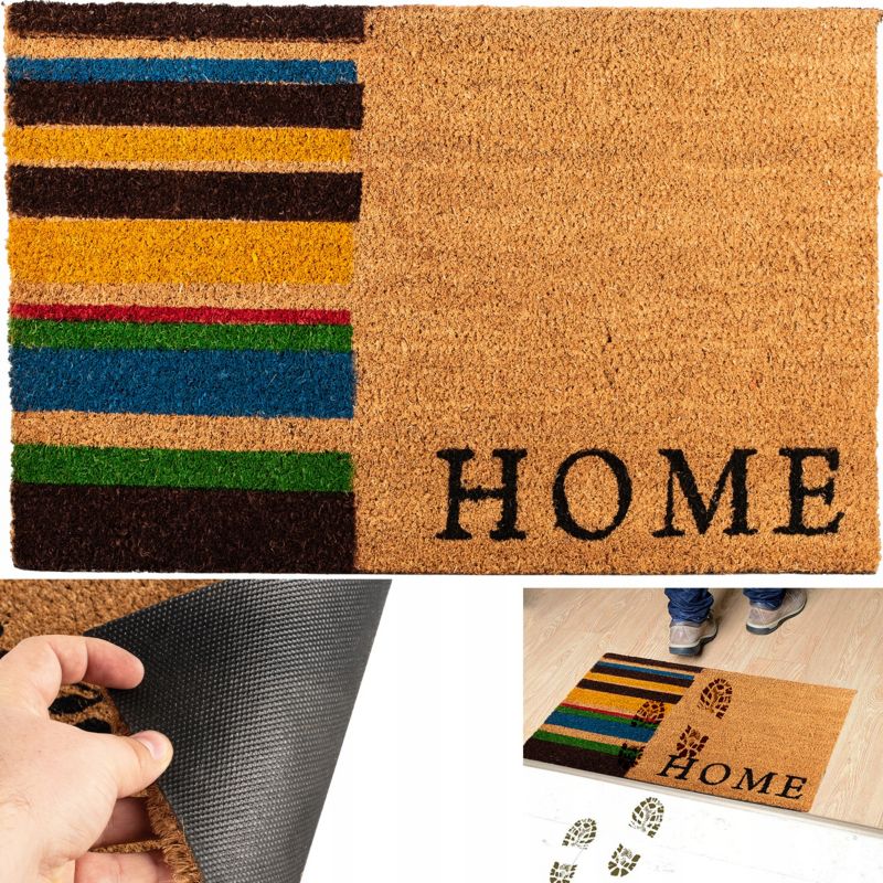 Wycieraczka kokos Deco4Home Home pod drzwi 40 x 60 cm 1 szt.