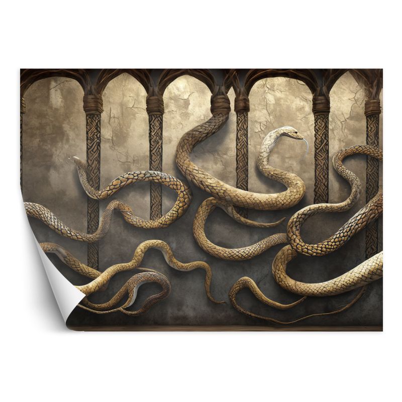 Fototapeta Feeby Snake Gold Glamor 250x175 1 szt