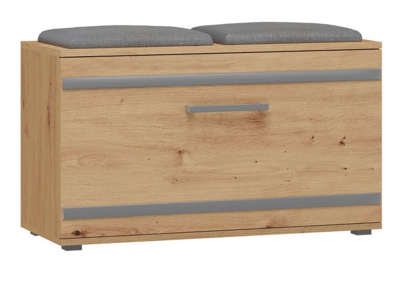 Szafka na Buty Topeshop Opal Dąb Artisan 35x85x45 cm 1 szt.